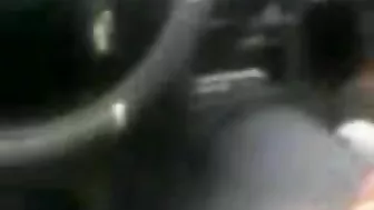 Man records filthy Arab mom in hijab blowing his cock in the car