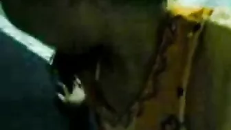 Arab mom hides her face unwilling to be recorded during having sex