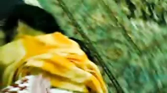 Arab mom hides her face unwilling to be recorded during having sex