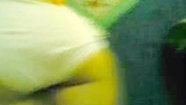 Arab mom hides her face unwilling to be recorded during having sex