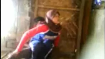 Shameless Arab wench knows nothing about hidden cam when fucking