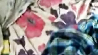 Horny Arab man and slutty mom make amateur video of their fucking