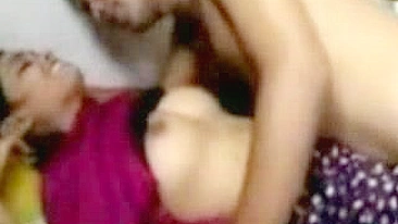Horny Arab man and slutty mom make amateur video of their fucking