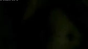 Dude records mature Arab mom shaking her breasts when stroking dick