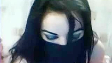 Hot Arab mom takes off sexy lingerie and gets on top of the cock