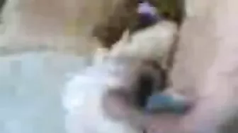 Lecherous Arab mom spreads legs for pussyfuck and gets recorded