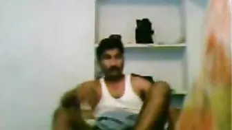 Arab dude with mustache using Arab pussy of adorable sultry mom