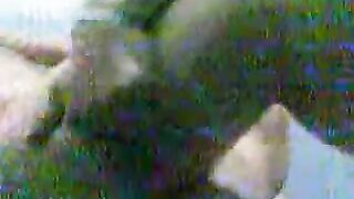 Young dude joins busty Arab mom in the shower and fucks her there