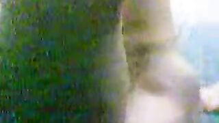 Young dude joins busty Arab mom in the shower and fucks her there