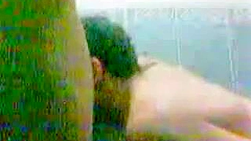 Young dude joins busty Arab mom in the shower and fucks her there
