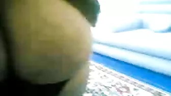 Insatiable man sticks cock into amateur Arab mom's smooth pussy