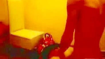 Slutty Arab mom pulls panties off to ride cock of dirty Turkish dude