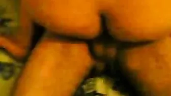 Arab mom with shaved twat teaches younger guy how to fuck a woman