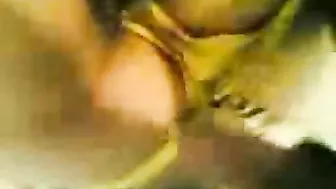 Stud makes close-up video of his cock penetrating Arab mom's ass