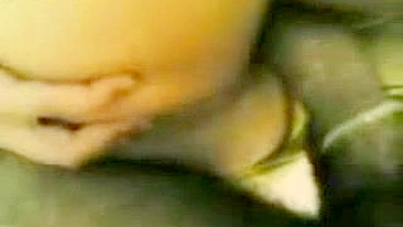 Stud makes close-up video of his cock penetrating Arab mom's ass
