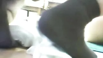 Naked mom gets fantastic sensations during anal sex with Arab man