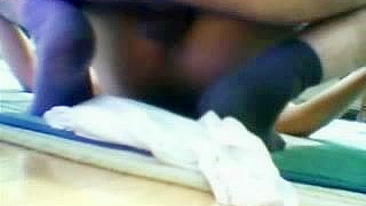 Naked mom gets fantastic sensations during anal sex with Arab man