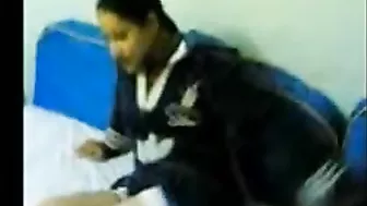 Horny young boss copulates with mature Arab mom right in the office