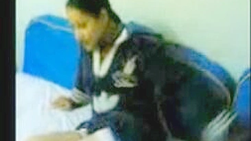 Horny young boss copulates with mature Arab mom right in the office