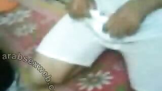 Dominating Arab man strips his hot wife and plows her vagina hard
