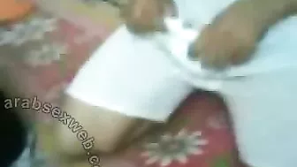 Dominating Arab man strips his hot wife and plows her vagina hard