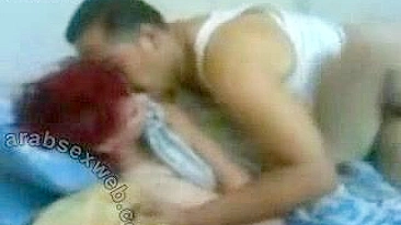 Dominating Arab man strips his hot wife and plows her vagina hard