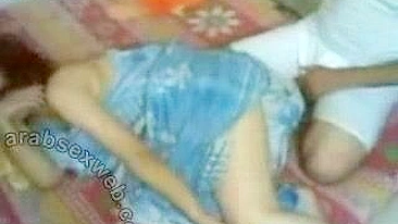 Dominating Arab man strips his hot wife and plows her vagina hard