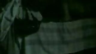 Homemade porn video of fat boss fucking Arab mom in the dark room