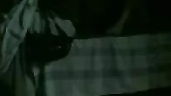 Homemade porn video of fat boss fucking Arab mom in the dark room