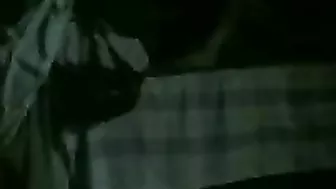 Homemade porn video of fat boss fucking Arab mom in the dark room