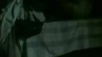 Homemade porn video of fat boss fucking Arab mom in the dark room