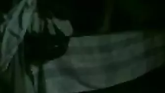 Homemade porn video of fat boss fucking Arab mom in the dark room