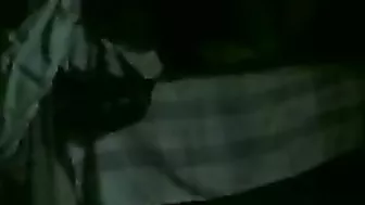 Homemade porn video of fat boss fucking Arab mom in the dark room