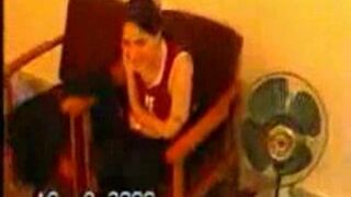 Hubby licks pussy of Arab mom and records them having sex at home