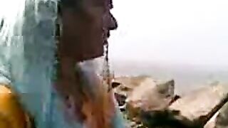 Scandalous video of filthy Arab mom getting fucked on the beach