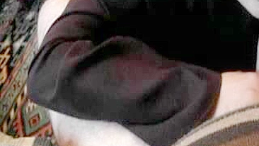 POV video of amateur Arab mom working her blowjob magic with a cock