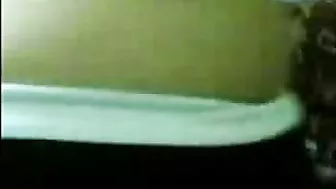 Two sultry Arab moms strip to show the guy their curves at a party