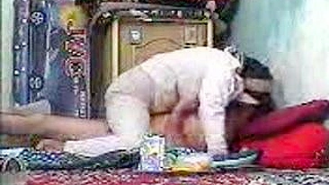 Adult Arab movie of amateur mom stripping for hubby and riding him