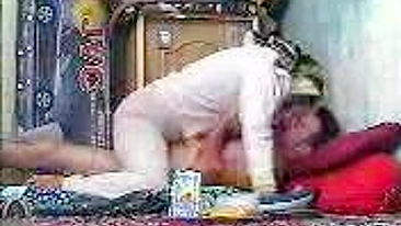 Adult Arab movie of amateur mom stripping for hubby and riding him