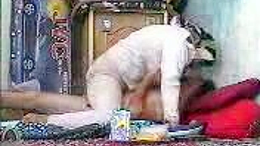 Adult Arab movie of amateur mom stripping for hubby and riding him