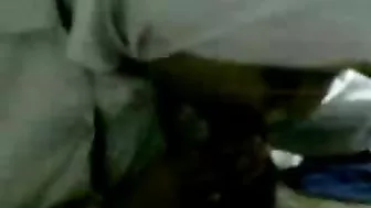 Man enjoys amateur blowjob from attractive Arab mom in white hijab