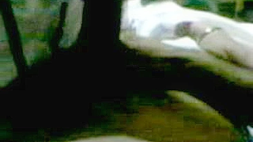 Man enjoys amateur blowjob from attractive Arab mom in white hijab