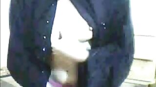 Arab mom gets horny after prayer and sticks dildo into her anal hole