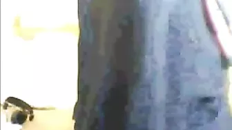 Arab mom gets horny after prayer and sticks dildo into her anal hole