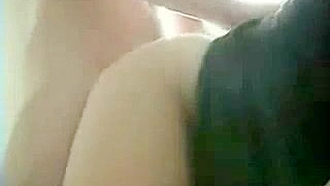 Sweet Arab babe takes lover's penis in doggy for the camera at home