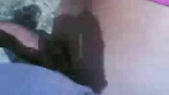 Arab outdoor video of sexy mom taking her man's tool into the ass