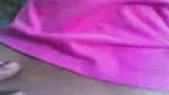 Arab outdoor video of sexy mom taking her man's tool into the ass