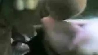 Bodacious mom blows Arab lover's dick and swallows cum in POV clip