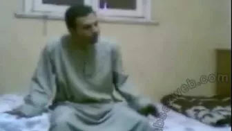 Amateur Arab lassie has her first time sex with a man on camera