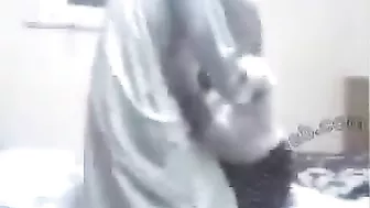 Amateur Arab lassie has her first time sex with a man on camera